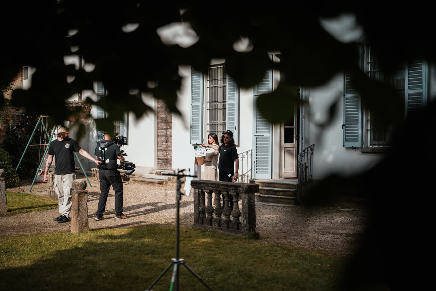 Troupe DROP Films in esterna